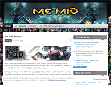 Tablet Screenshot of memidversus.wordpress.com