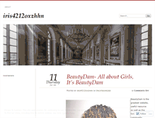 Tablet Screenshot of iris4212oxzhhn.wordpress.com