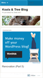 Mobile Screenshot of bigkoalatree.wordpress.com