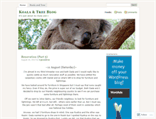 Tablet Screenshot of bigkoalatree.wordpress.com