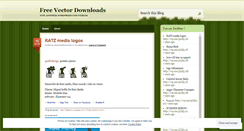 Desktop Screenshot of freevectordownload.wordpress.com