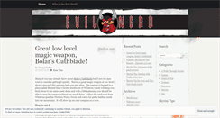 Desktop Screenshot of evilnerd.wordpress.com