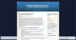 Desktop Screenshot of familysteppingstones.wordpress.com