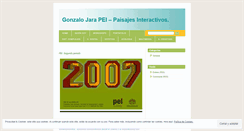 Desktop Screenshot of gonzalojara.wordpress.com