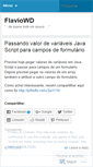Mobile Screenshot of flaviowd.wordpress.com