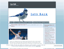 Tablet Screenshot of jaysbalk.wordpress.com
