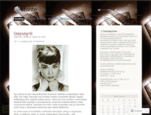 Tablet Screenshot of ilfonte.wordpress.com