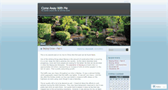 Desktop Screenshot of comeaway.wordpress.com
