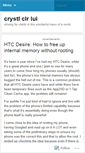 Mobile Screenshot of crystlclrlui.wordpress.com
