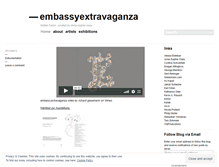 Tablet Screenshot of embassyextravaganza.wordpress.com