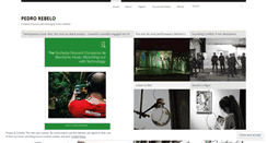 Desktop Screenshot of pedrorebelo.wordpress.com