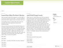 Tablet Screenshot of fashionshomes.wordpress.com