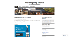 Desktop Screenshot of churchwebsite.wordpress.com
