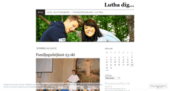 Desktop Screenshot of luthadig.wordpress.com