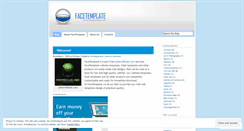 Desktop Screenshot of facetemplate.wordpress.com