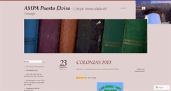 Desktop Screenshot of ampapuertaelvira.wordpress.com