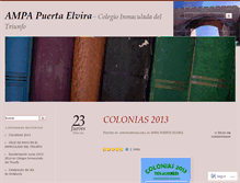 Tablet Screenshot of ampapuertaelvira.wordpress.com