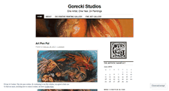 Desktop Screenshot of goreckistudios.wordpress.com