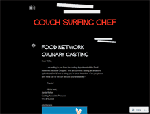 Tablet Screenshot of couchsurfingchef.wordpress.com