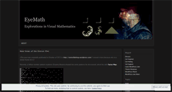 Desktop Screenshot of eyemath.wordpress.com