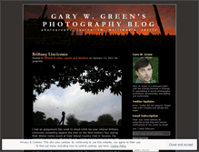 Tablet Screenshot of garywgreen.wordpress.com