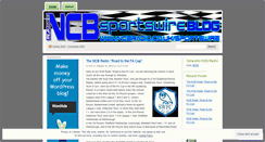 Desktop Screenshot of ncbsportswire.wordpress.com