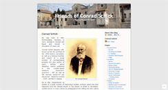 Desktop Screenshot of conradschick.wordpress.com