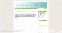 Desktop Screenshot of eueconomics.wordpress.com