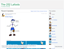 Tablet Screenshot of lafootrix.wordpress.com