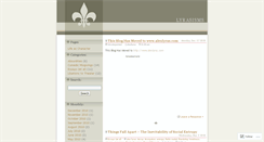 Desktop Screenshot of alexlyras.wordpress.com