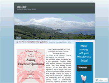 Tablet Screenshot of bigjoy.wordpress.com