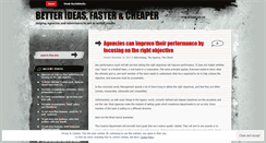 Desktop Screenshot of bfcideas.wordpress.com