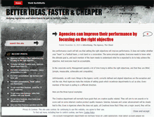 Tablet Screenshot of bfcideas.wordpress.com