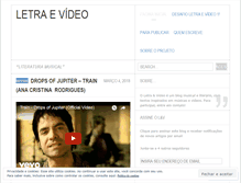 Tablet Screenshot of letraevideo.wordpress.com