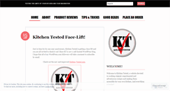 Desktop Screenshot of kitchentested.wordpress.com
