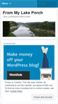 Mobile Screenshot of lakeporch.wordpress.com