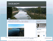 Tablet Screenshot of lakeporch.wordpress.com