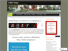 Tablet Screenshot of daikiltango.wordpress.com