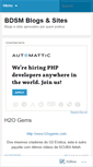 Mobile Screenshot of bdsmblogs.wordpress.com