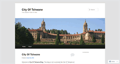 Desktop Screenshot of cityoftshwane.wordpress.com