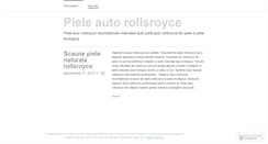 Desktop Screenshot of pieleautorollsroyce.wordpress.com