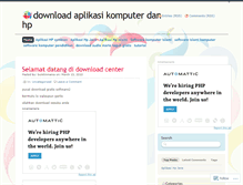 Tablet Screenshot of aplikasitop.wordpress.com