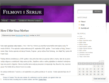Tablet Screenshot of filmoviiserije.wordpress.com