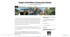 Desktop Screenshot of metragarden.wordpress.com