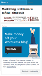 Mobile Screenshot of marketingfitness.wordpress.com