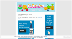 Desktop Screenshot of fruitycuties.wordpress.com