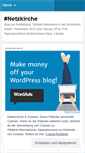 Mobile Screenshot of netzkirche.wordpress.com