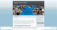 Desktop Screenshot of luzparaasnacoes.wordpress.com