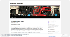 Desktop Screenshot of londonhubbles.wordpress.com