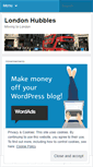 Mobile Screenshot of londonhubbles.wordpress.com